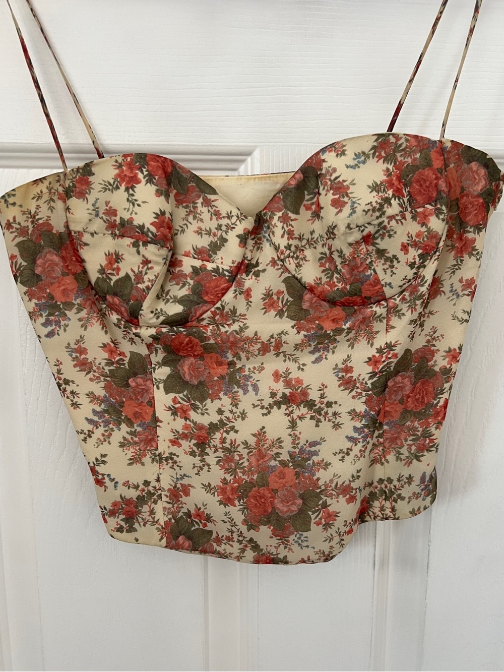 Moschino Couture vintage floral bustier - Picture 2 of 6